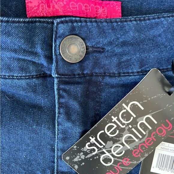 Pure Energy 24 Dark Blue Stretch Skinnies Jeggings feel Sz 24 /3X  NWT🏷 - Picture 9 of 15
